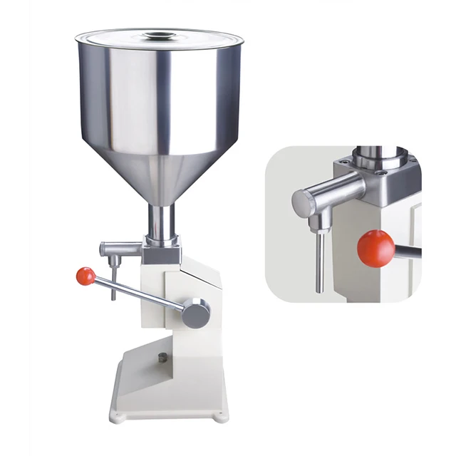 automatic pneumatic small bottle Juice cream oil manual Liquid filling machine