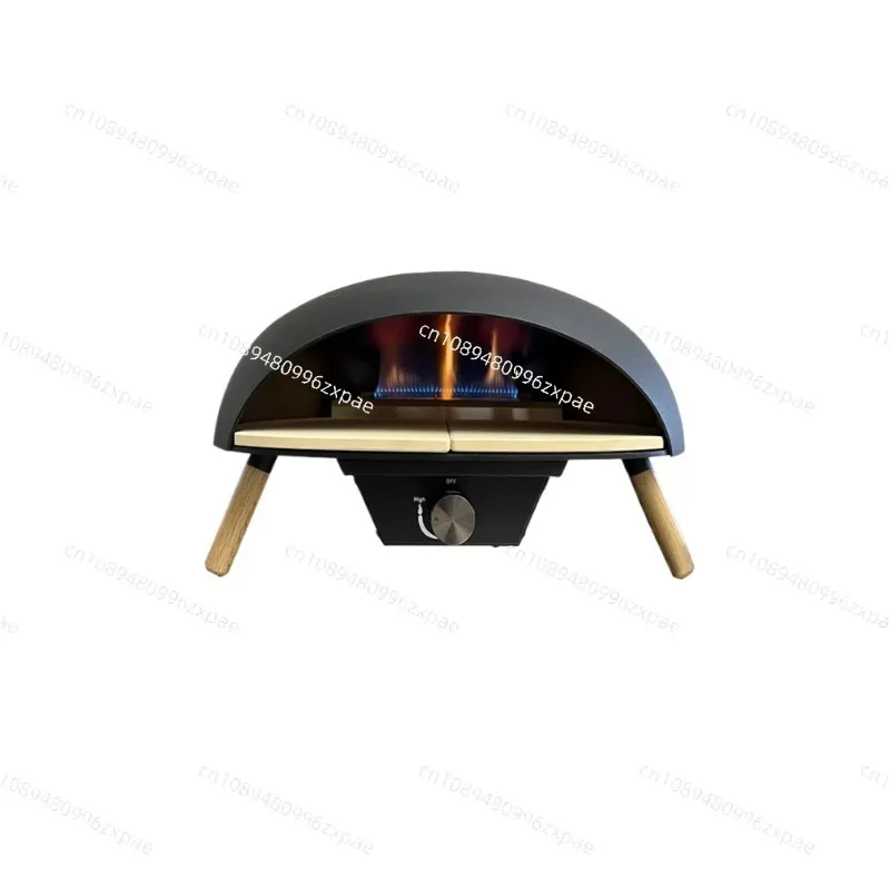 Commercial outdoor pizza stove  pizza kiln gas stall pizza barbecue stove 13 inches