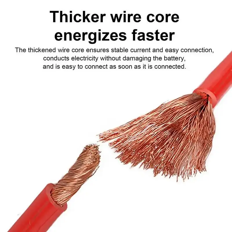 500A 1.5M Jumper Cables Emergency Tool Boosters Cables Jumper Heavy Duty Battery Jumper for Universal Car Van Car Accessories