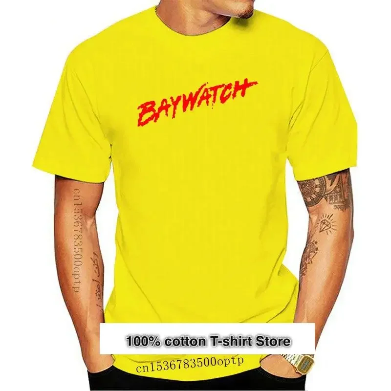 New BAYWATCH T SHIRT! CLASSIC RETRO ... LIFEGUARD TV SERIES.. SHIRT FUNNY Men Tops Tees 2024 Summer Fashion 2024