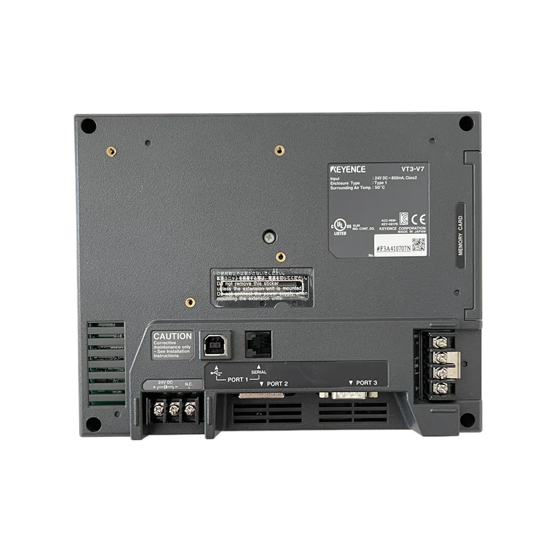 KEYENCE VT3-V7 VT3-V10D VT3-V8 Human Machine Interface 7 Inch Color HMI Touch Screen Panel Used for Production Counting in Stock