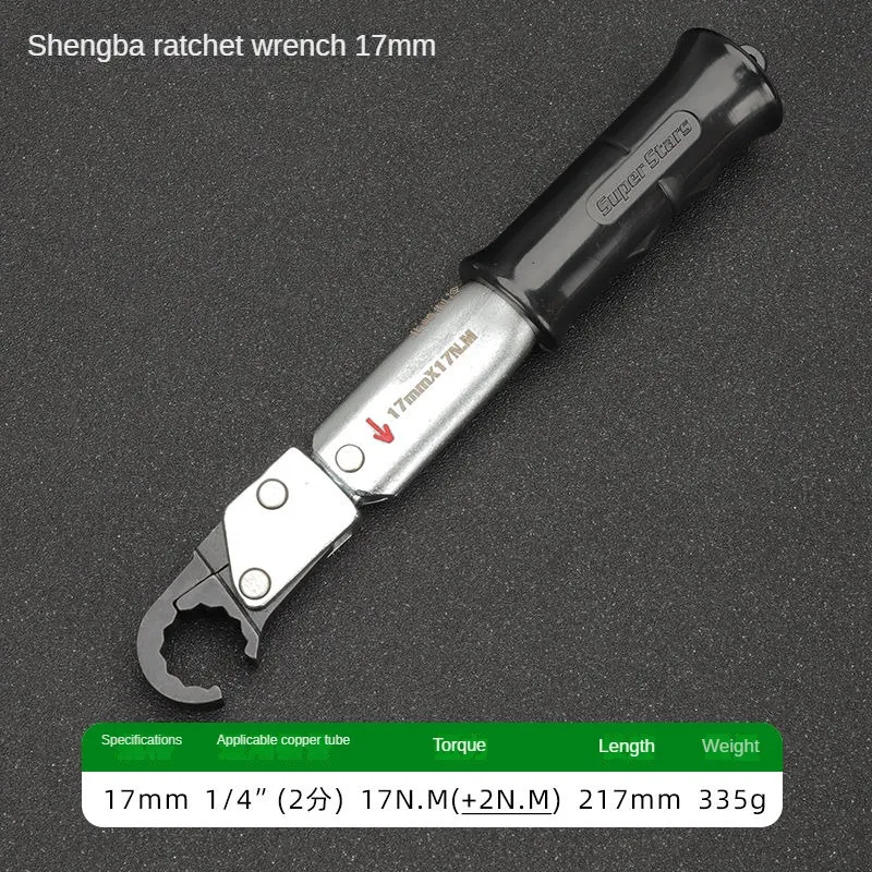 Torque Wrench ST02L Air Conditioner Special Set Tool Ratchet Quick Kg Open Torque Wrench Apark Plug Air Conditioning Repair Tool