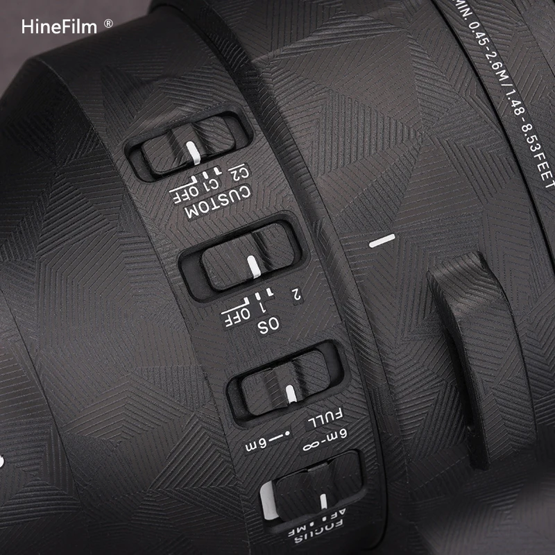 Sigma 60600 for Sony Mount Lens Decal Skin for Sigma 60-600mm F4.5-6.3 DG DN OS Sports Lens Premium Sticker Wrap Cover Film