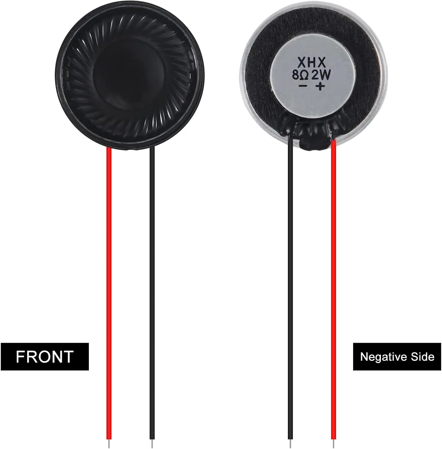 2W 8 Ohm Small Speakers Metal Shell Round Internal Magnet Speaker Micro Internal for DVD, EVD, Mini Multimedia Loudspeaker