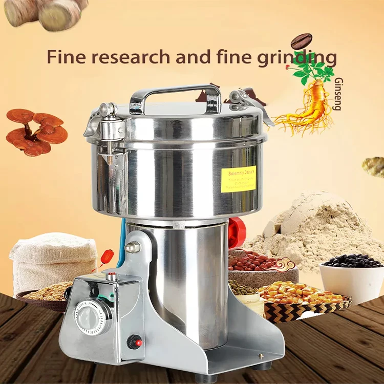 Wholesale Price Professional Electric Dry Herb Grinder Spice Machine Flour Mill Food Pepper Chili Grinding Machine