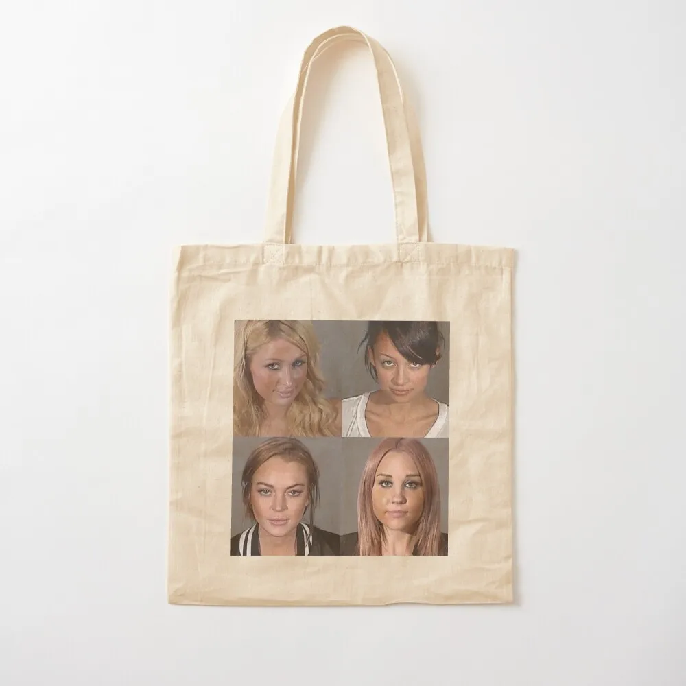 ICONIC MUGSHOTS Tote Bag bag luxury women Women's handbag shopper bags for women custom bags