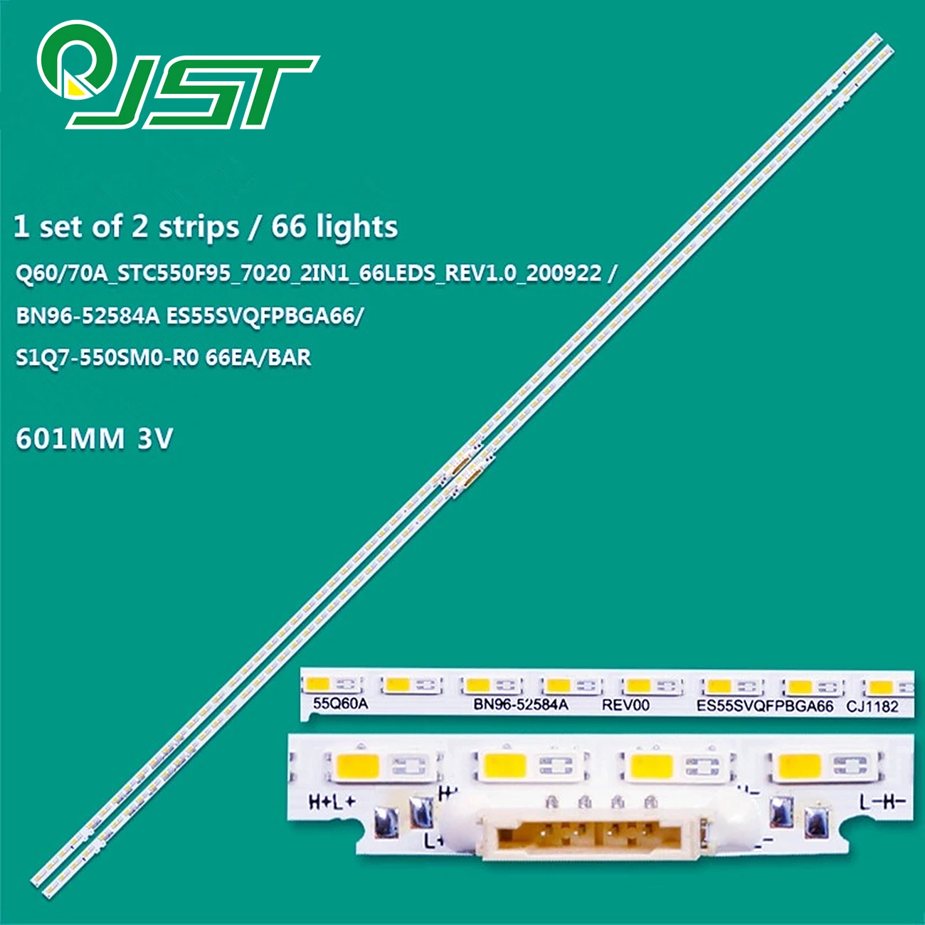 2pcs S1Q7-550SM0-R0 BN98-08376A QE55Q65AA QN55Q60A QE55Q60A QE55Q77AAT 55AU8000G 55AU8000 QN55Q60TAG QE55Q60AAU CY-QA055FGHV2H