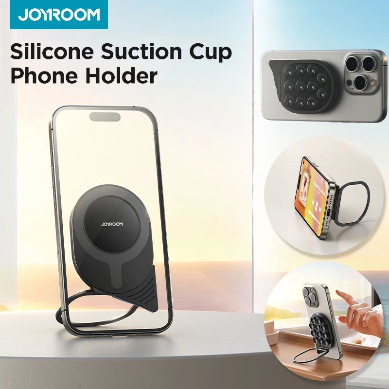 

JOYROOM силиконовая присоска для телефона магнитный держатель для телефона для Magsafe чехол-подставка для iPhone/Samsung/Android