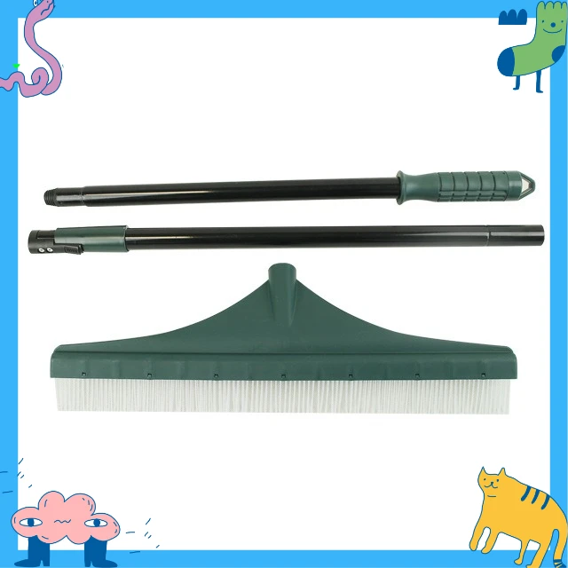 Garden lawn brush Three-section rod Cross-border explosion Gardening cleaning tool Multifunctional weeding brush