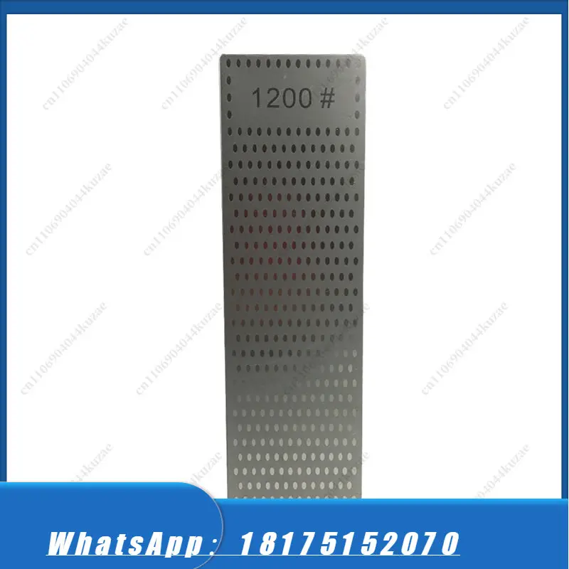 HLH Neu 400er # & 1200 # 2-seitiger Diamant-Schlittschuh-Klingenschärfer, Schleifstein, Zwei Seiten, Messerschärfer