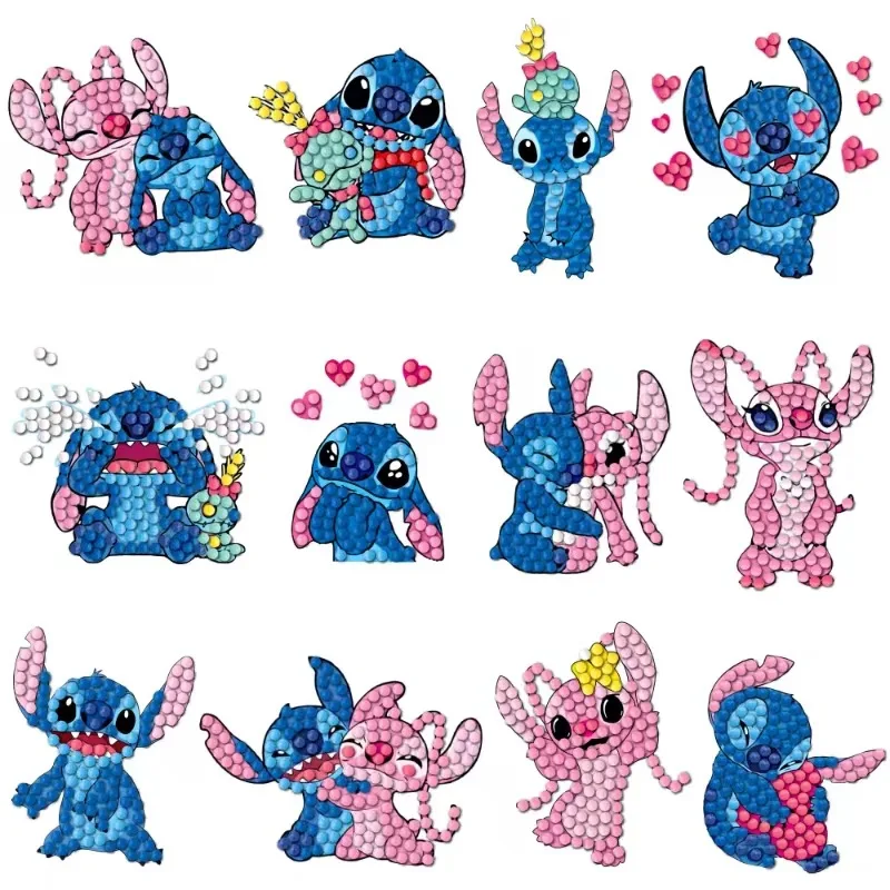Diamond painting DIY Cartoon SpongeBob SquarePants Random Decoration Stickers Handicrafts semi-finished product Material kit view 6