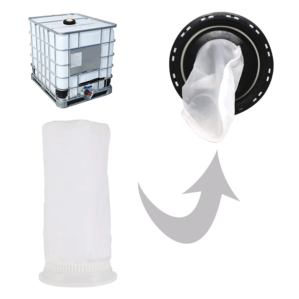 Efficient DN75 Water Purification With WASHABLE Nylon Filter Reusable After Cleaning, Ideal For IBC Rainwater Tanks