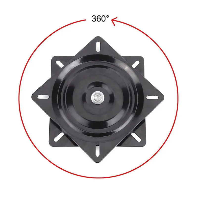 6 inch boat seat swivel plate fishing boat marine seat swivel rotation 360 degree rotation universal set 15.4 x 15.4 x 2 cm