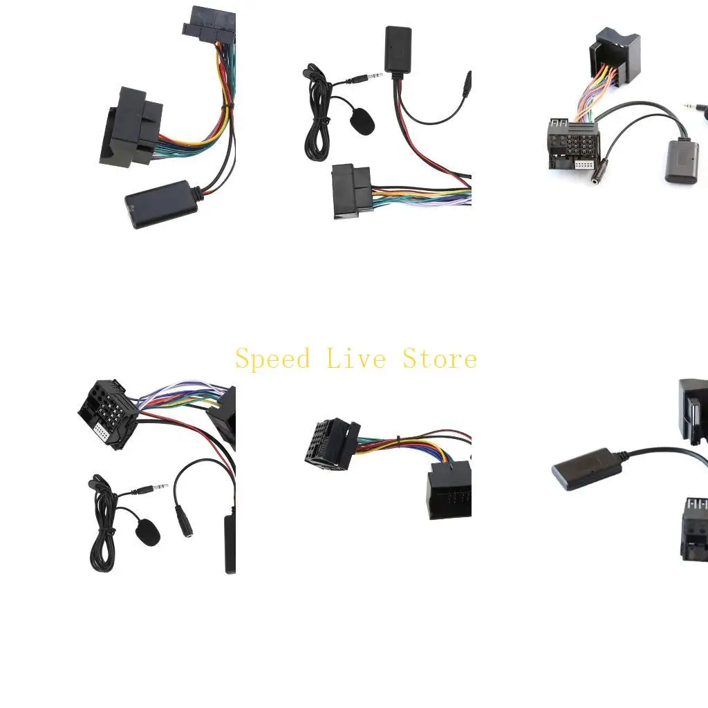 

547C Автомобильный громкой связи Радио Музыкальный адаптер AUX кабель для E60 E61 E63 E91 E92 E93