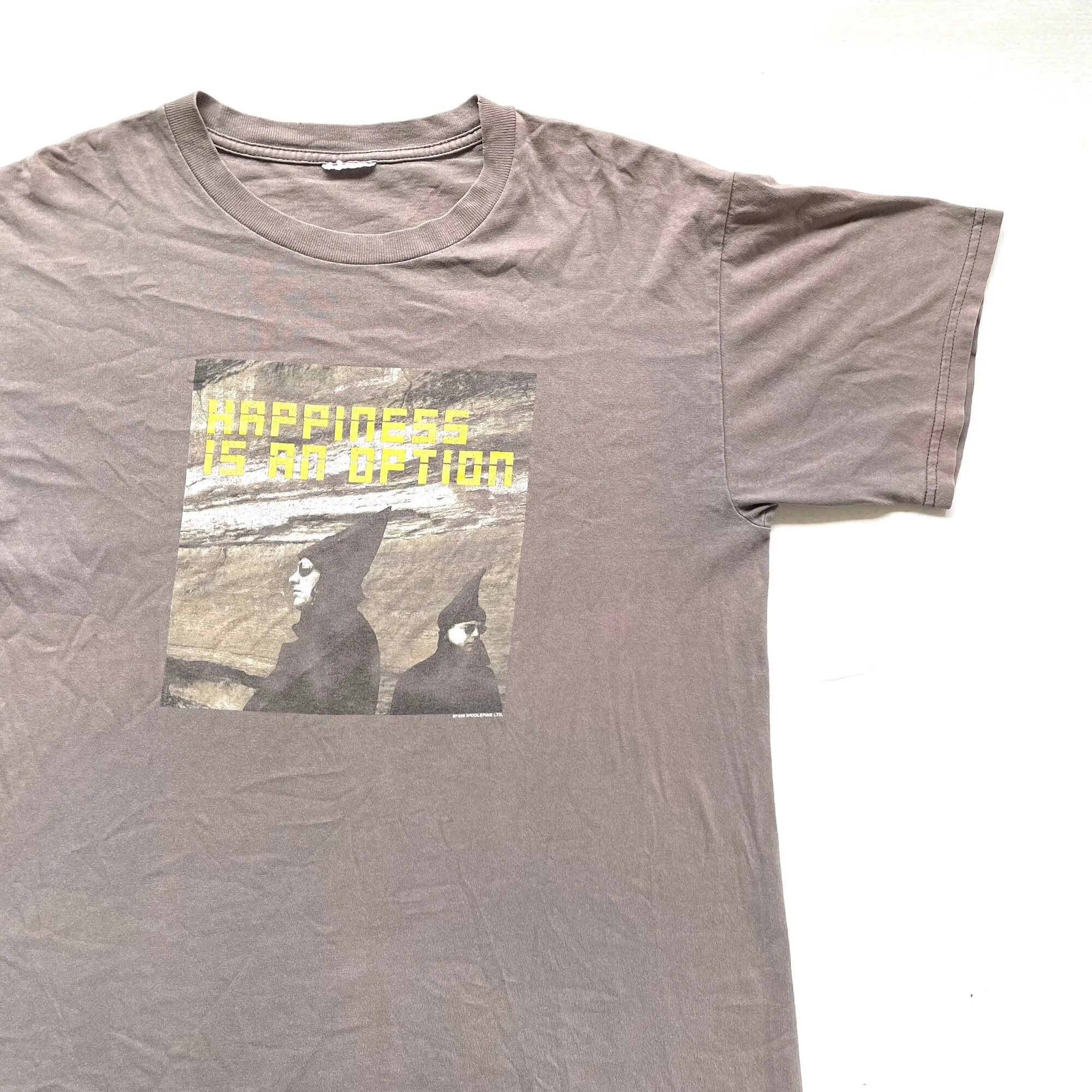 Vintage 1999 Pet Shop Boys Happiness Is An Option Night Life 1999/2000 World Tour T Shirt (W 21.5 x L 28)