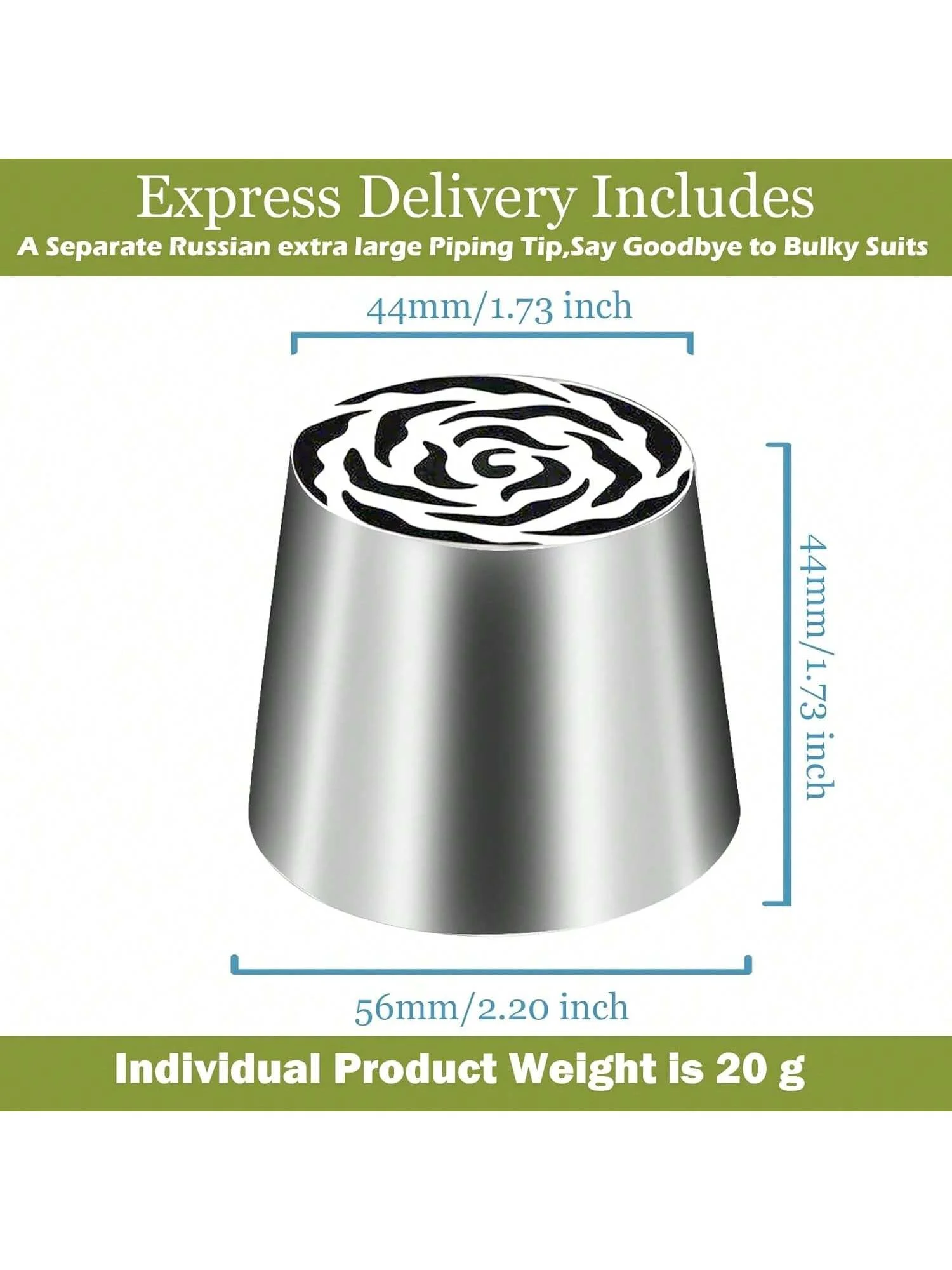 Stainless Steel Oversized Russ - огляд і ціна Kitchen And Baking Equipment
