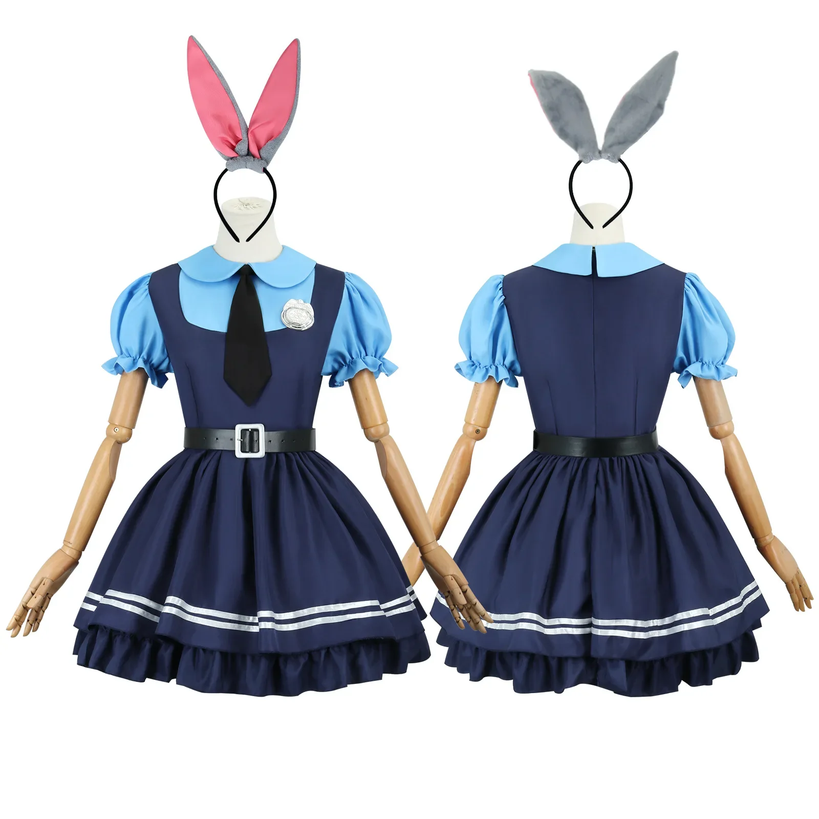 

Zootopie Judy lapin Cosplay Costume Anime Figure Nick Fox Woody dessin animé Cosplay lapin Judy policier Halloween vêtements