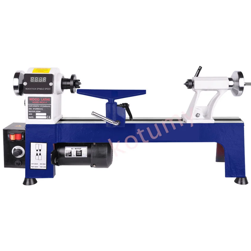 8 Inch Small Woodworking Lathe Machine High Precision DIY Buddha Pearl Lathe Small Pen-making Equipment