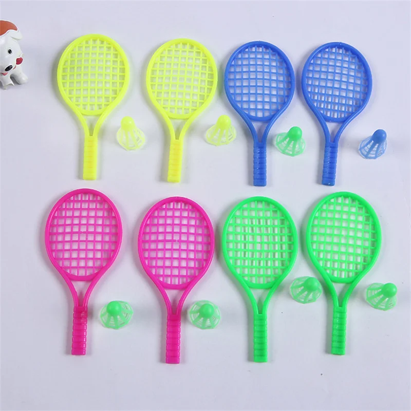 10Pcs Child Cute Mini Badminton Racket Kids Birthday Gifts Toys Funny Guest Party Favors Pinata Christmas Gifts Ideas Goodie Bag