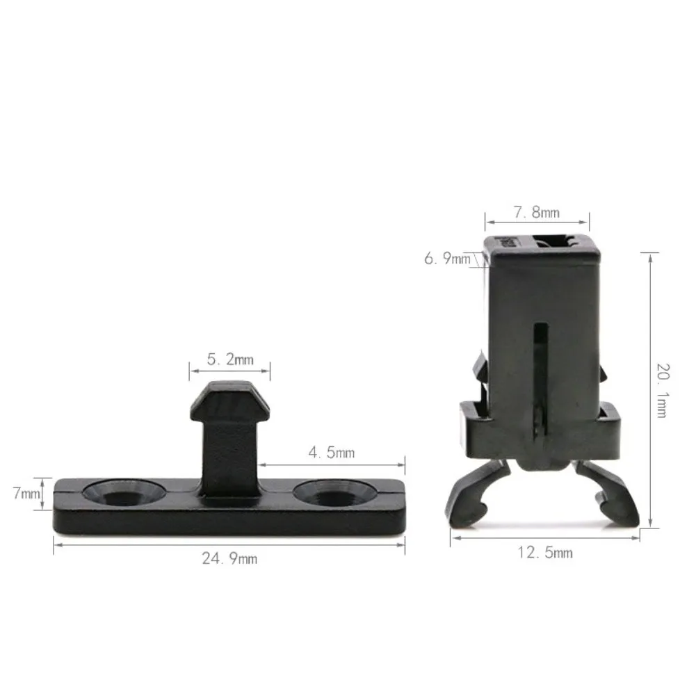 2X Replacement Overhead Console Latches for Sunglasses Holder Fits Various Electronic Storage Compartments and Trash Bins