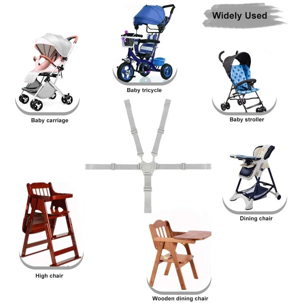 Cinture di sicurezza per neonati cinture di sicurezza a 5 punti protezione per neonati sedili per il pranzo universali cinture per dormire per auto vendite dirette
