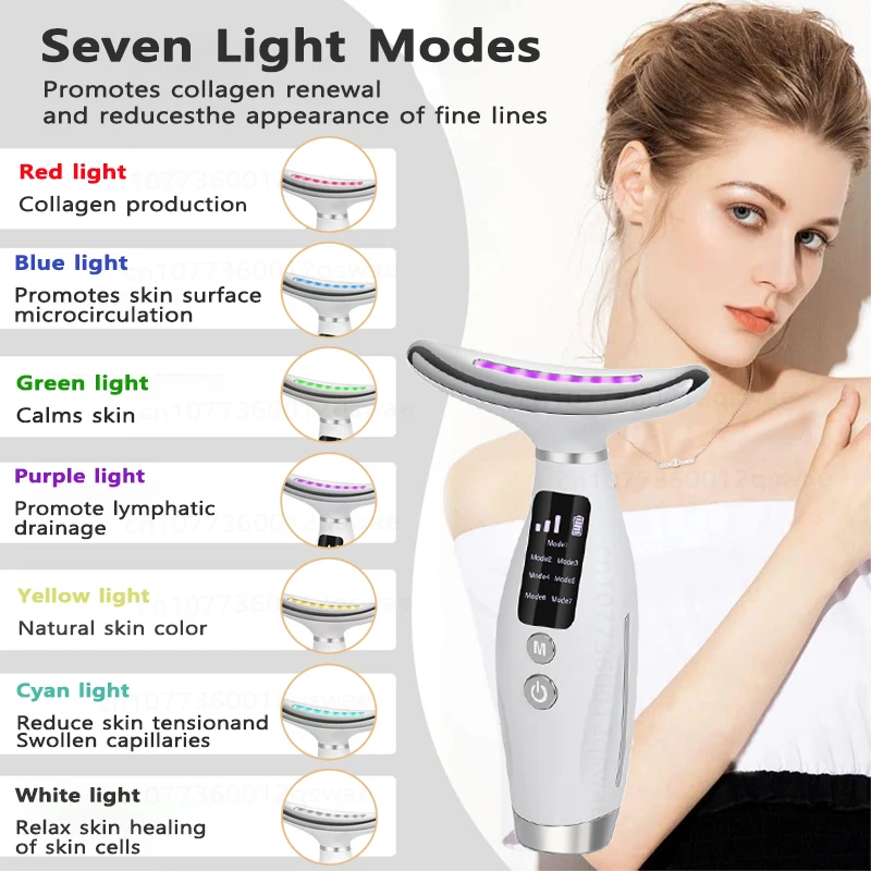 Face Massager Facial Microcurrent Neck Face Lifting Device Anti-aging Facial Massage Neck Anti Wrinkle Skin Tightening Device