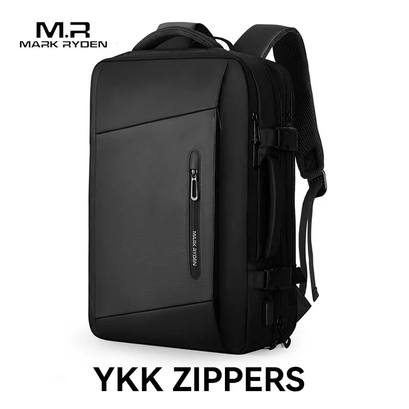 MARK RYDEN 17-Zoll-Laptop-Rucksack, erweiterbar, für Herren, Business, zum Handgepäck, Flugzulassung, 40 l Reiserucksack 4