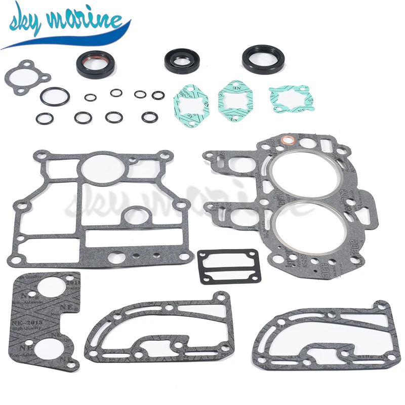 Power-Kopfdichtungssatz 6G8-W0001-A3 6G8-W0001 6G8-W0001-02 für Yamaha Außenbordmotor 4-Takt F9.9 FT9.9 F8 Bootsmotor ersetzt