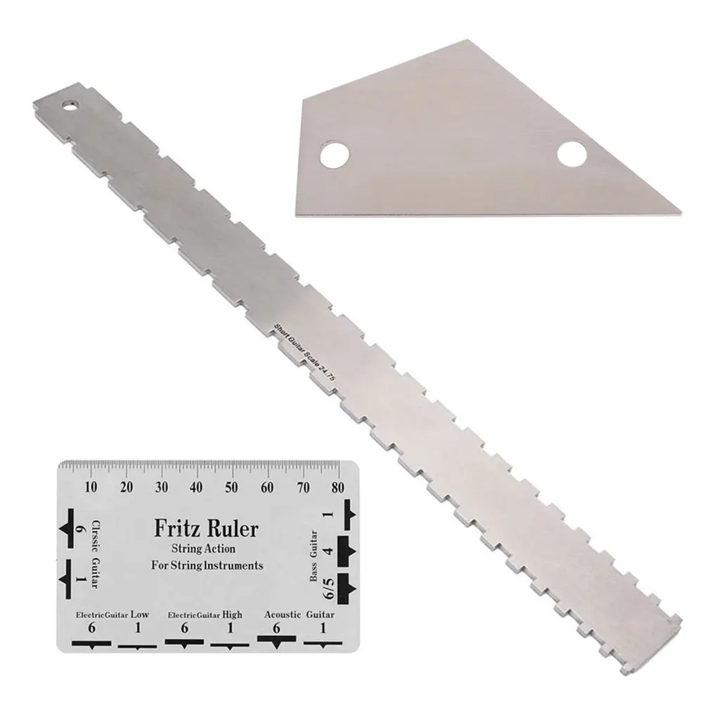 Electric Guitar Leveling Ruler Precise Fret Heights For Improved Intonation And Playability