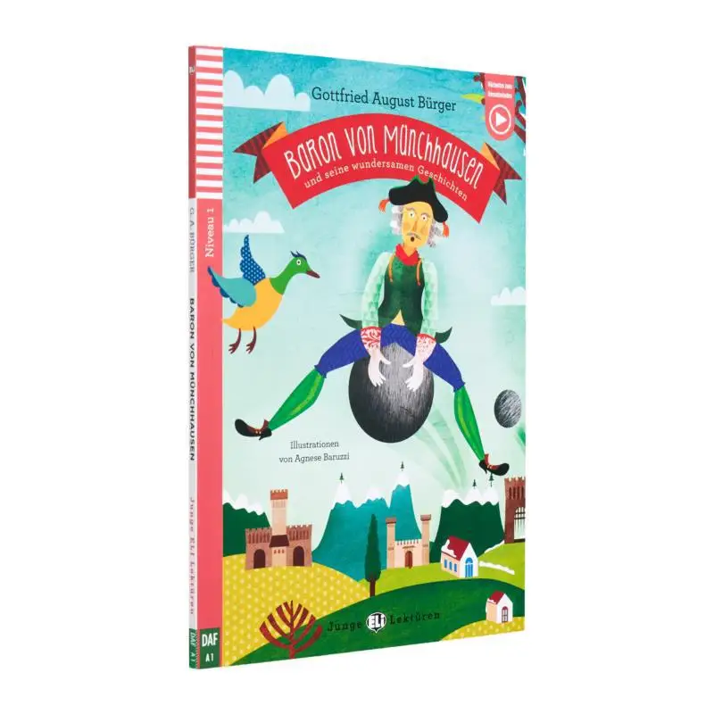 

ELI Teen Readers German A1 Baron Von Munchhausen ELI Publishing Group ELI Publishing Group 9788853615817 Book