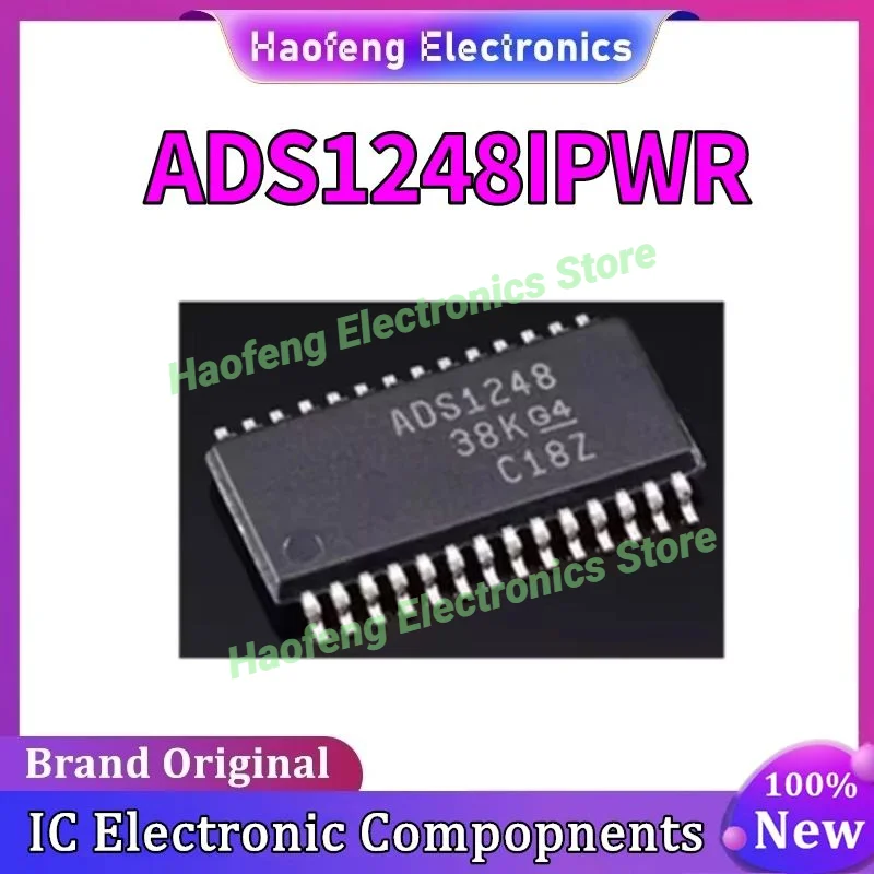 

Новый оригинальный ADS1248IPWR ADS1248IPW ADS1248 TSSOP28 МОДУЛЬ Интегральные схемы IC Chip на складе