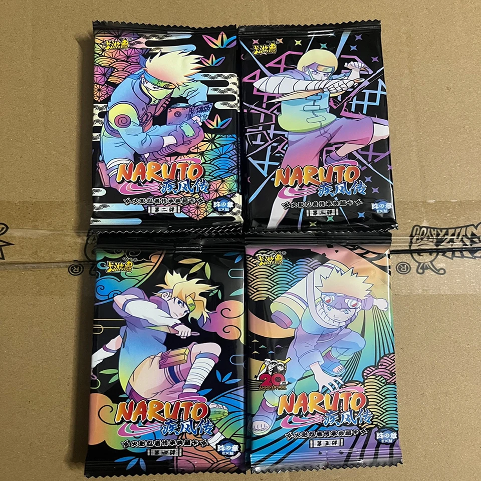 KAYOU Naruto EX Rare Anime Card Packs