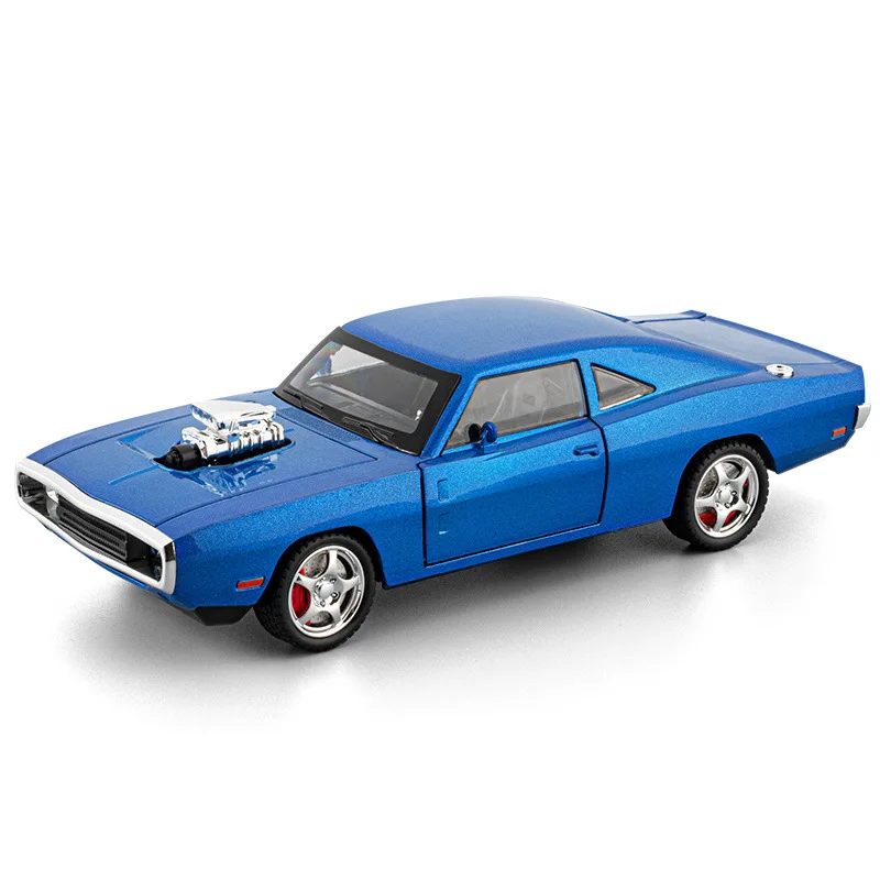 1:24 チャージャー 1970 マッスルスポーツカーモデルダイキャストメタルおもちゃの車車モデルコレクションシミュレーション子供のおもちゃギフト