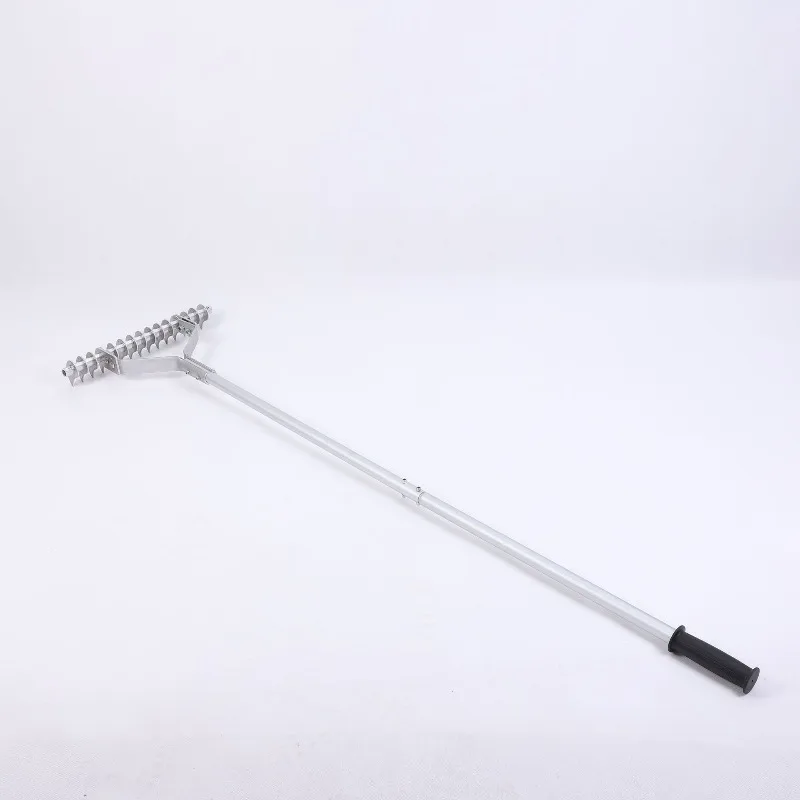 

Lightweight aluminum removable thatch rake, loosen rake, garden rake