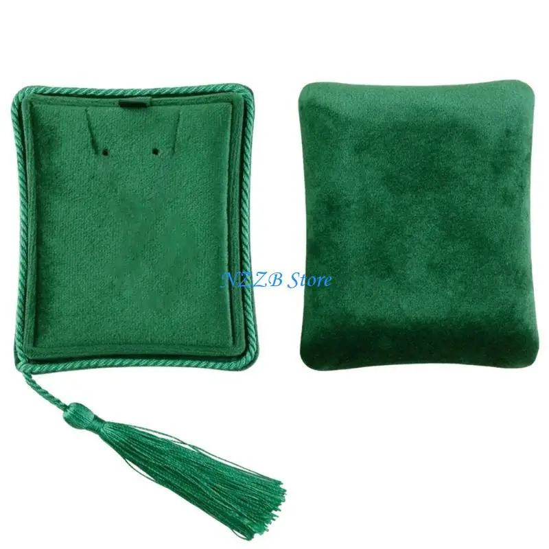 

T21F Sophisticated Velvety Jewelry Carrying Case Compact Velvety Jewelry Holder Multiple Section Box for Organized Accessory