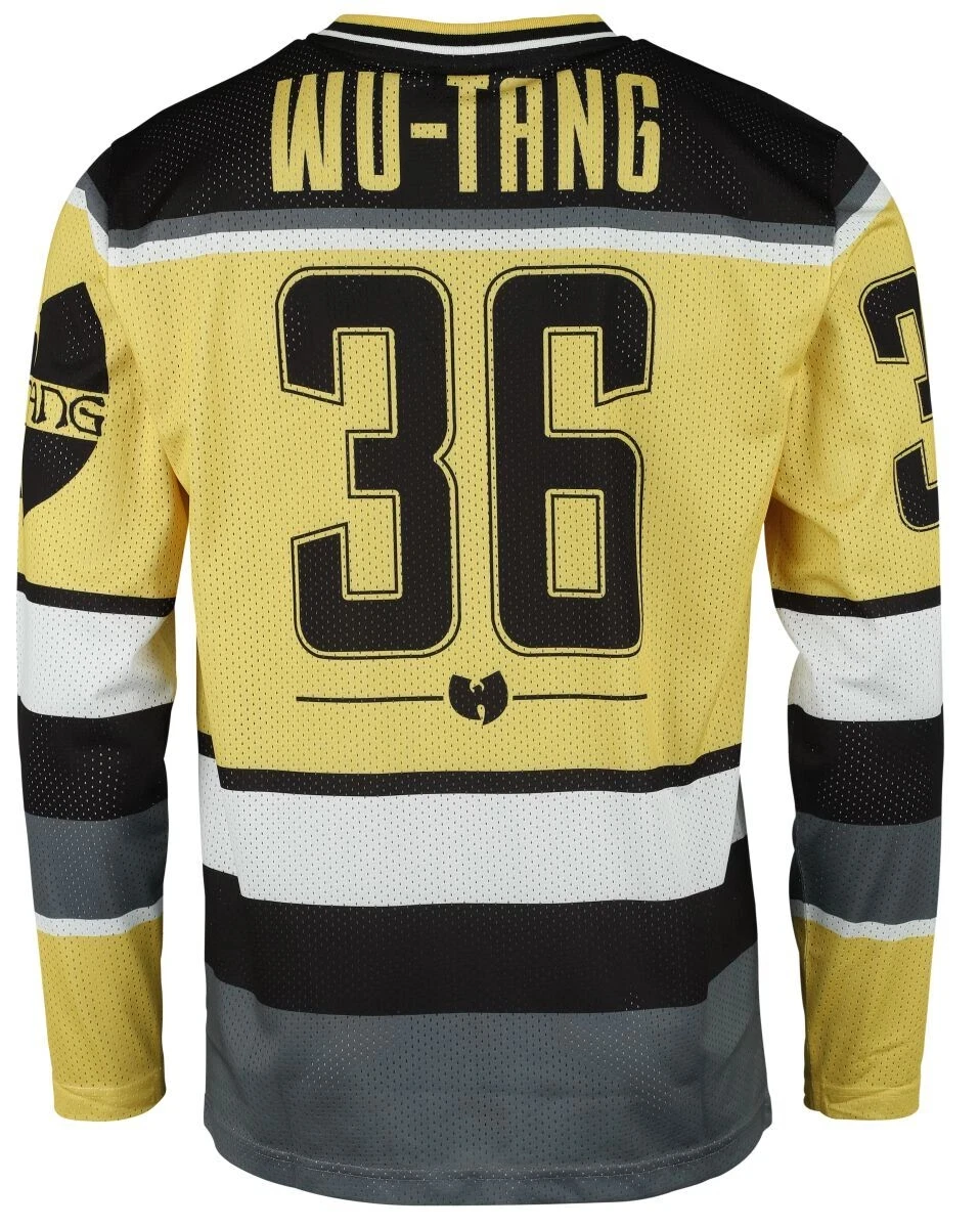 2026 Wu-Tang Clan Hip-Hop-Band Hockey-Trikot für Herren und Damen, Sportliches Langarm-T-Shirt, Atmungsaktives Schnelltrocknendes Oberteil – Detail 3
