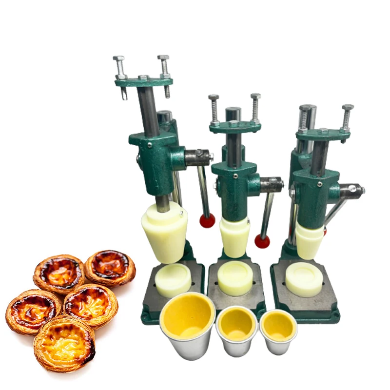 

Commercial Egg Tart Skin Forming Machine Cheese Tart Shell Presser Machine Tartlet Molding Making Machine