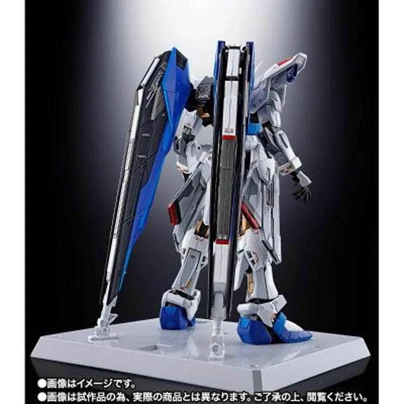 Bandai Originele Chogokin ZGMF-X10A Vrijheid Gundam GCP Versie 18 CM Anime Actiefiguren Speelgoed voor Jongens Kerstcadeau Collectible