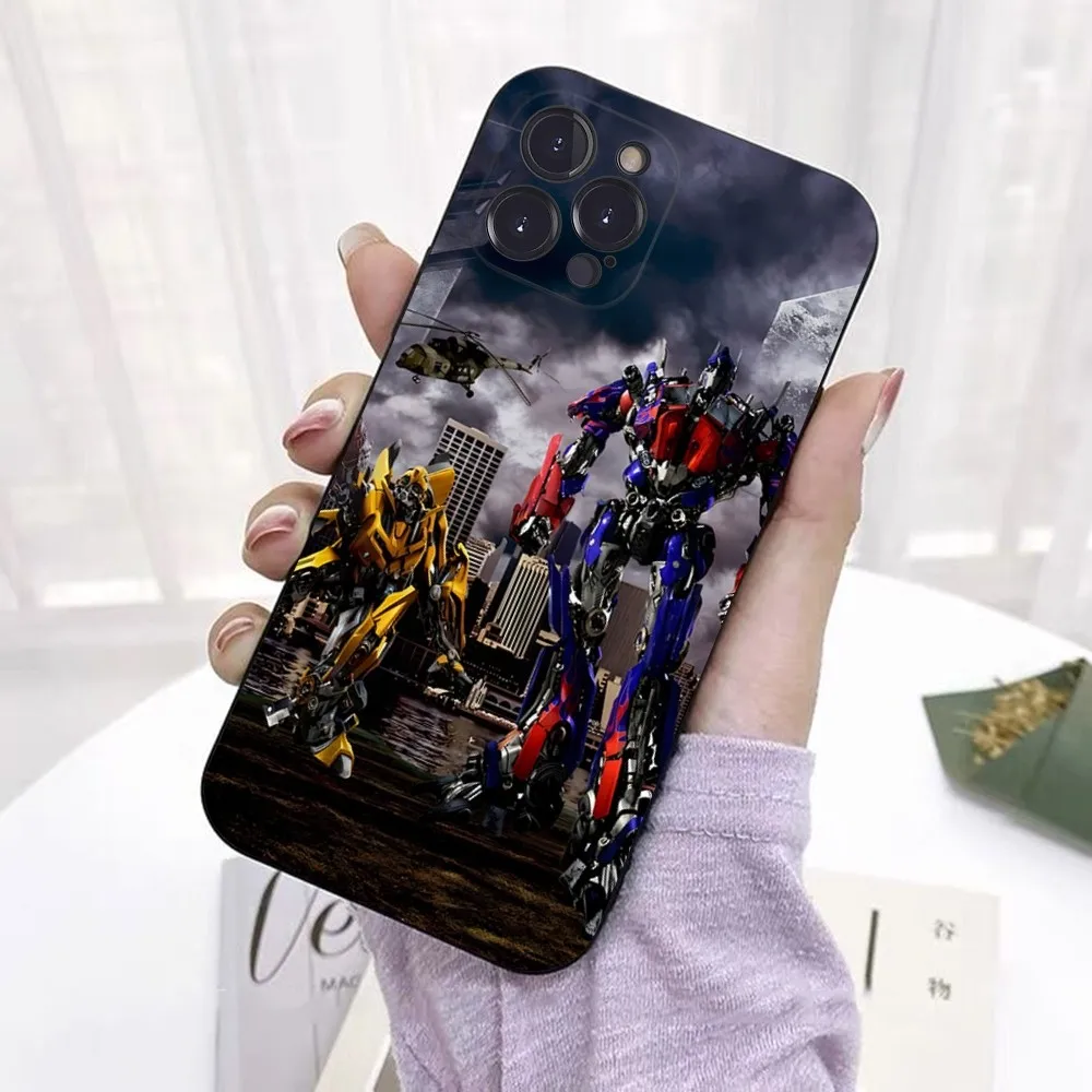 T-Transformers Autobot Phone Case For iPhone 15 14 11 12 13 Mini Pro XS Max Cover 6 7 8 Plus X XR SE 2020 Funda Shell