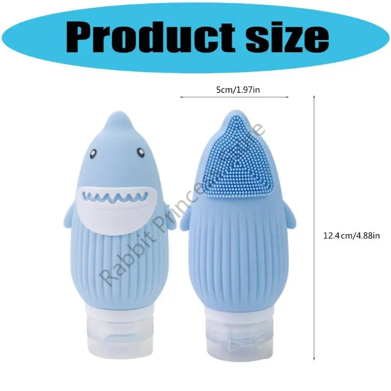 BX0F Soft Elastomer Travel Cosmetic Bottles خطة غير قابلة لإعادة التدوير قابلة لإعادة التدوير #6