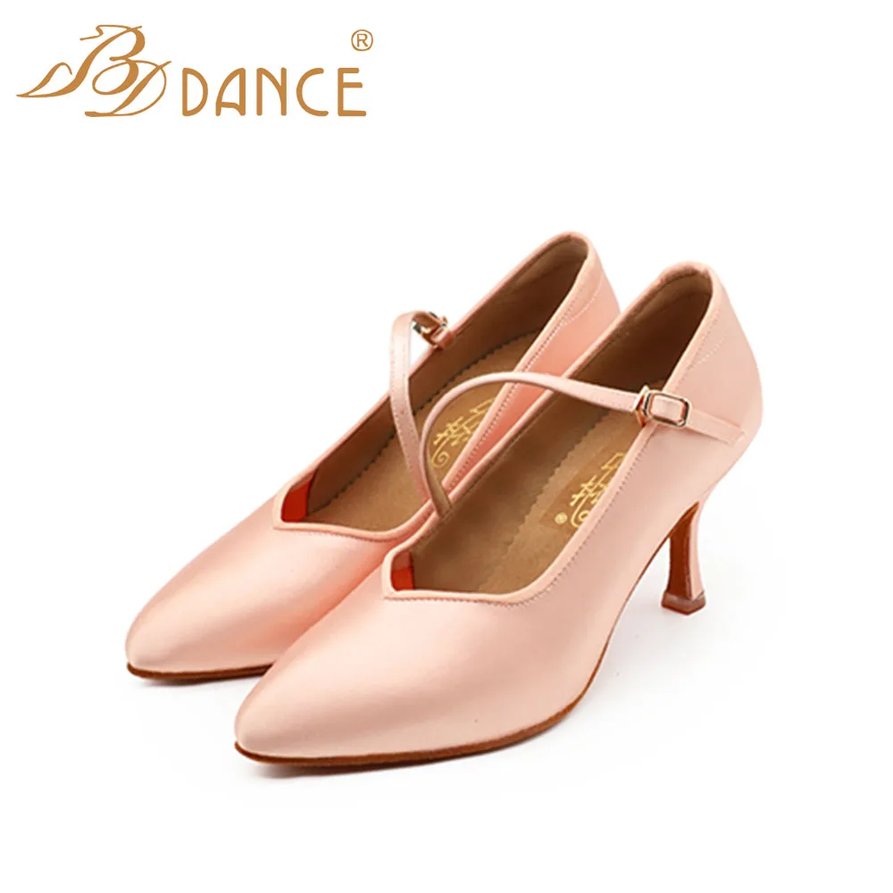 BD Dance Famous Modern Professional Dance Shoes Women's Huaraches Tango Heels Princess Shoes Girl Sneakers Dance for Woman 138