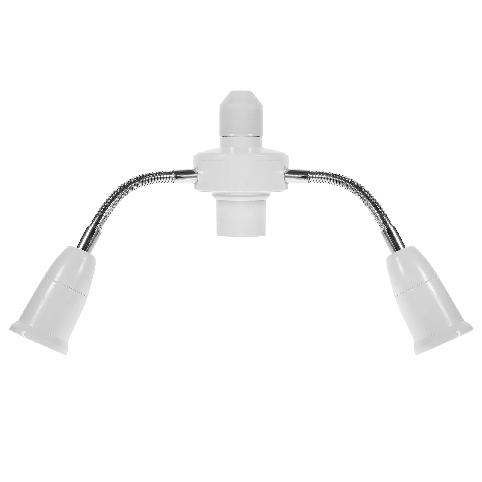 

Single Head to Three Heads E27 Flexible Multi-Head Light Socket Adapter Adjustable Extension Splitter Hose Converter