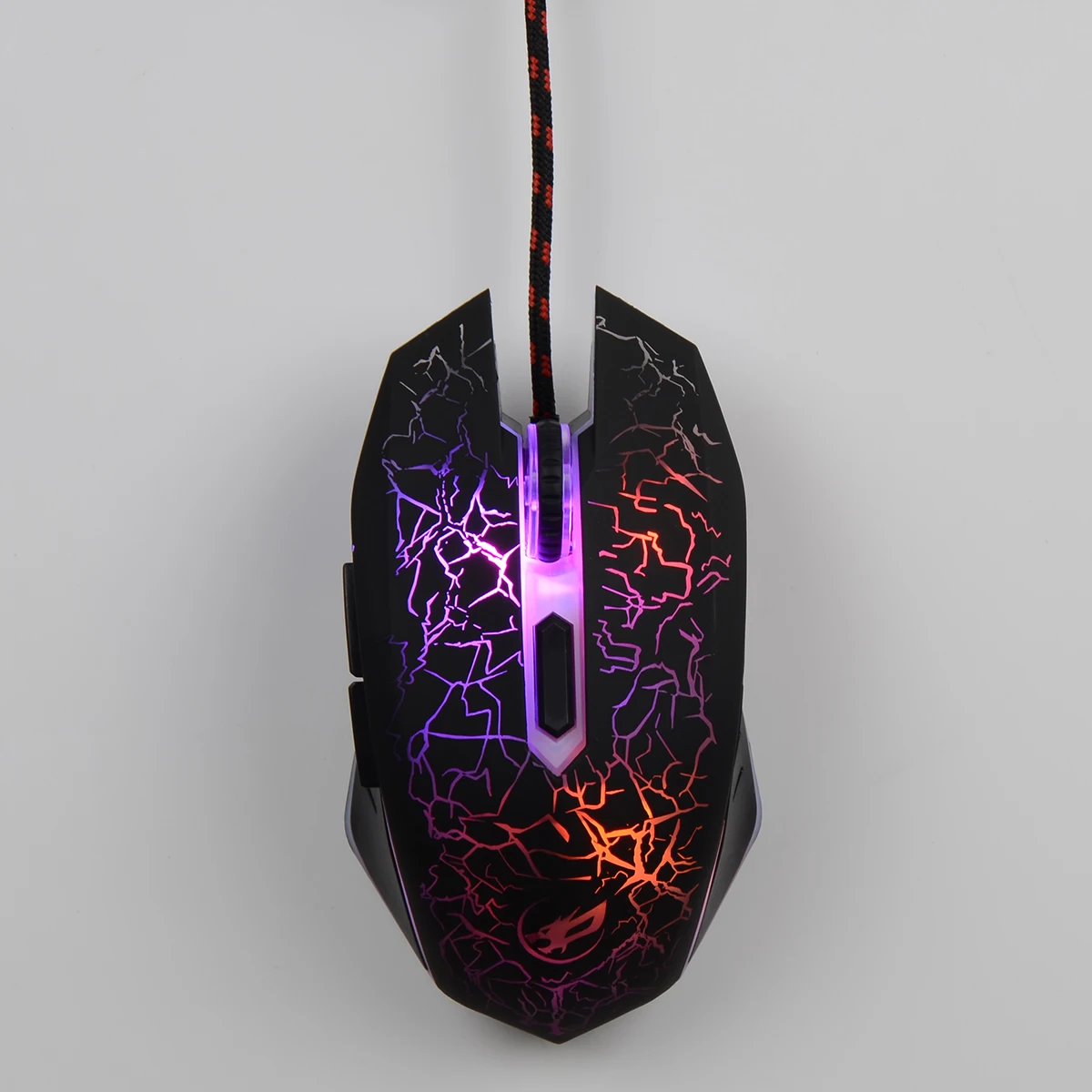 

Ergonomic Rgb Lighting Gaming Mouse 6 Key Wired USB 4 Dpi Levels 800 1200 1600 2400 Cycle LED for Computer Pc Laptop