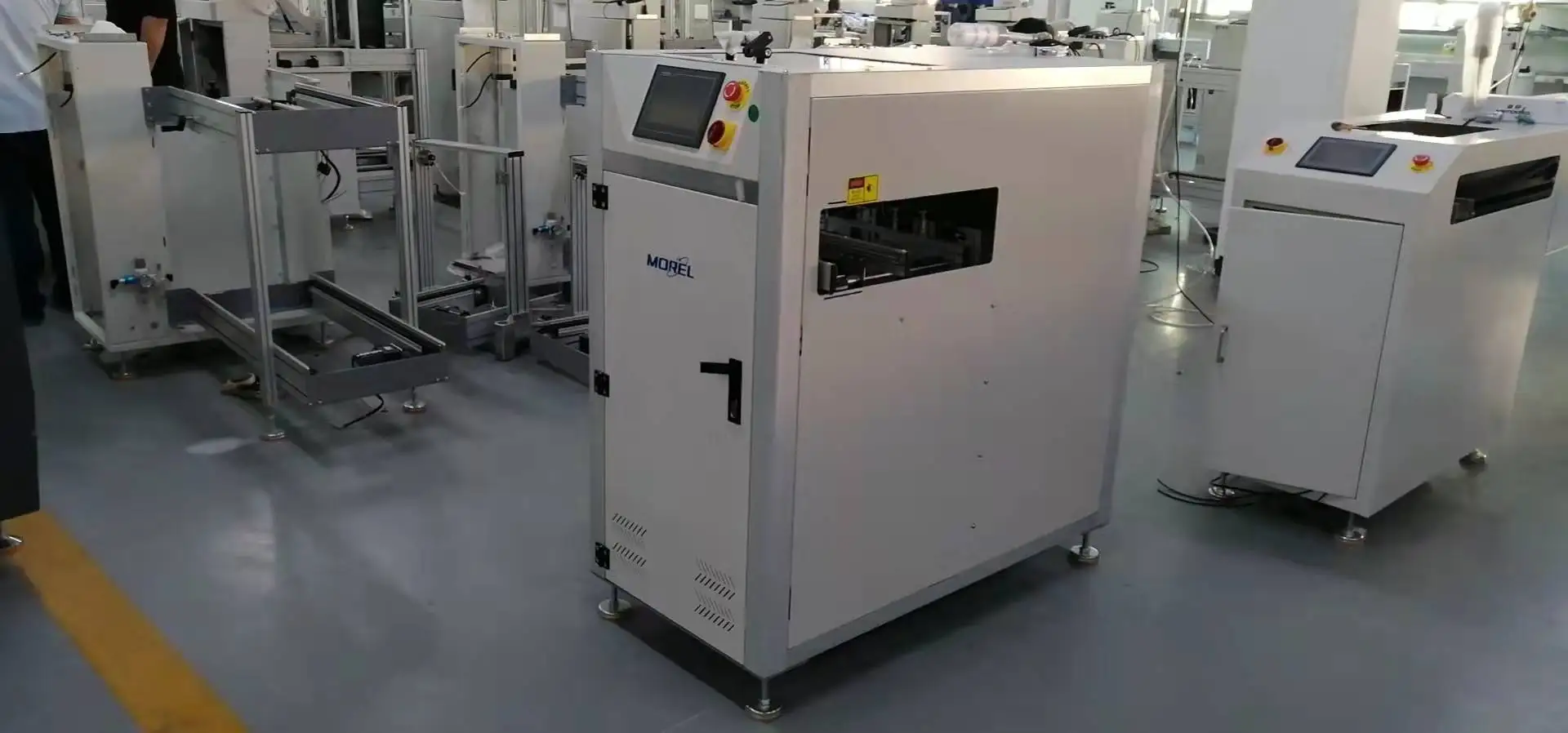 SMT PCB otomatis Flipper Workstation Conveyor PCB berputar Conveyor untuk SMT Line