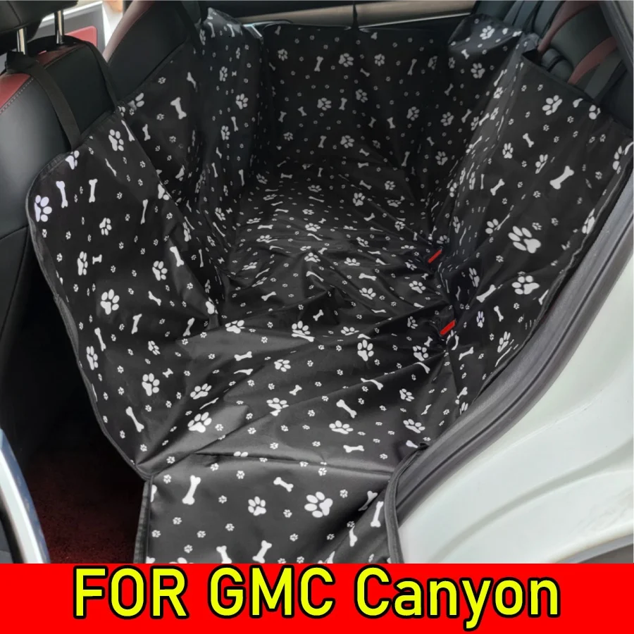 

Для GMC Canyon 2015-2023, универсальный, для кошек и собак, 1 шт., полностью закрывающий заднее сиденье автомобиля, водонепроницаемый коврик для животных.