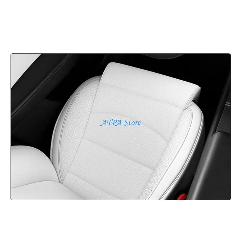 

U13C Extended Leg Support Cushion Leather Car Cover Easy to Use for Auto 3/Y