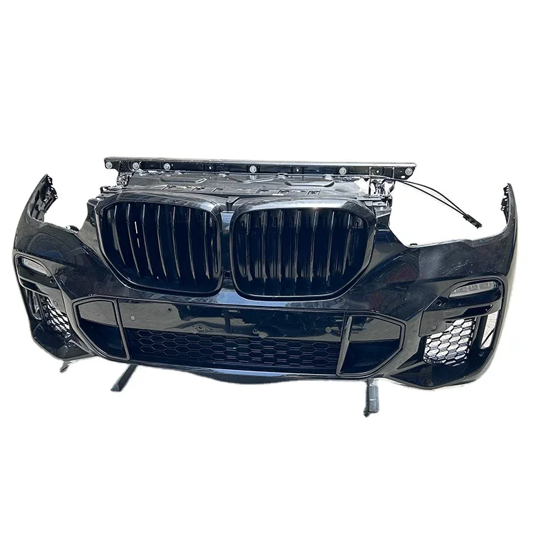 2019-2020 X5 G05 Front Bumper Assembly with Fan Radiator Grille & Anti-Collision Beam