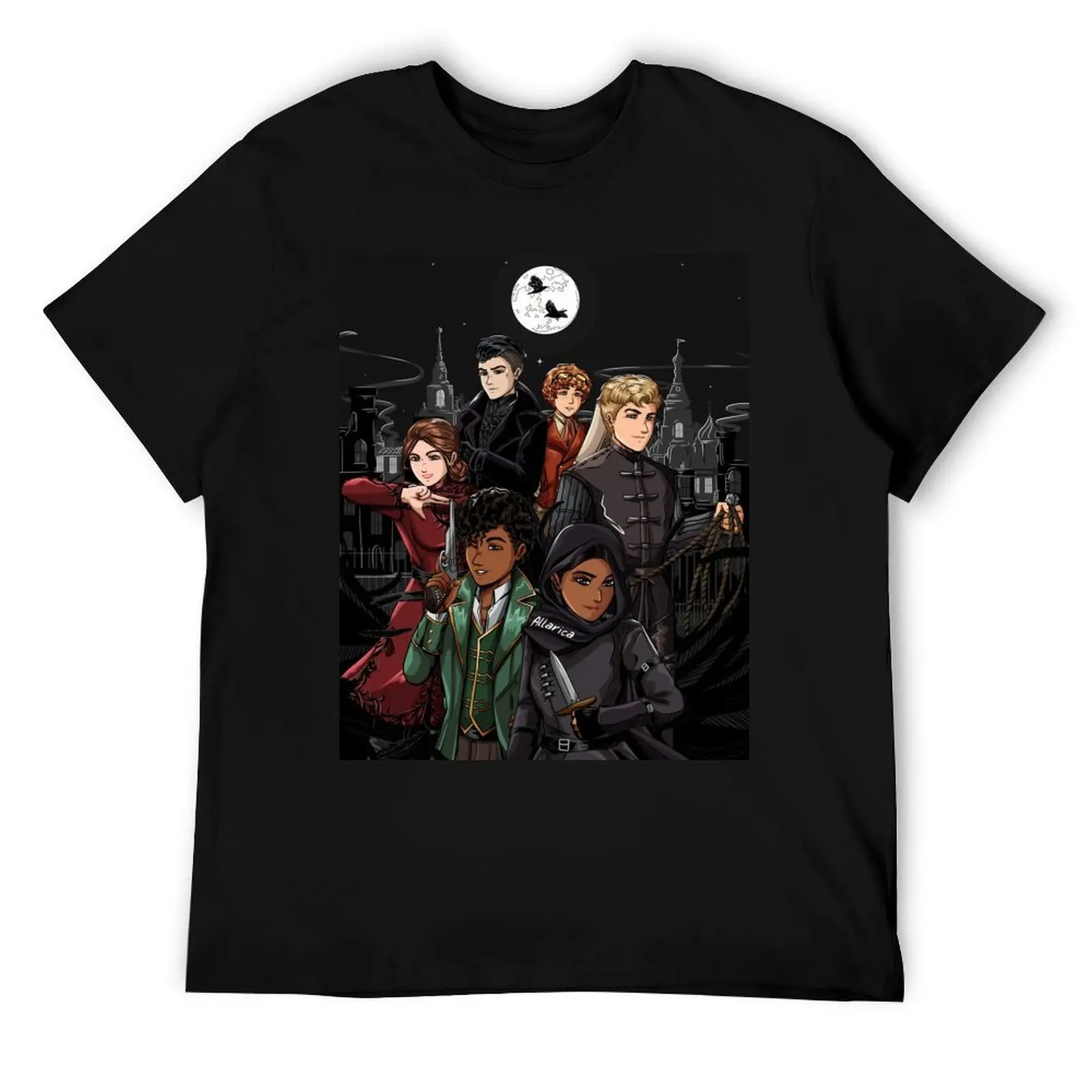 

Six of Crows in Ketterdam T-Shirt man t shirts cotton man graphic t shirt T-Shirt