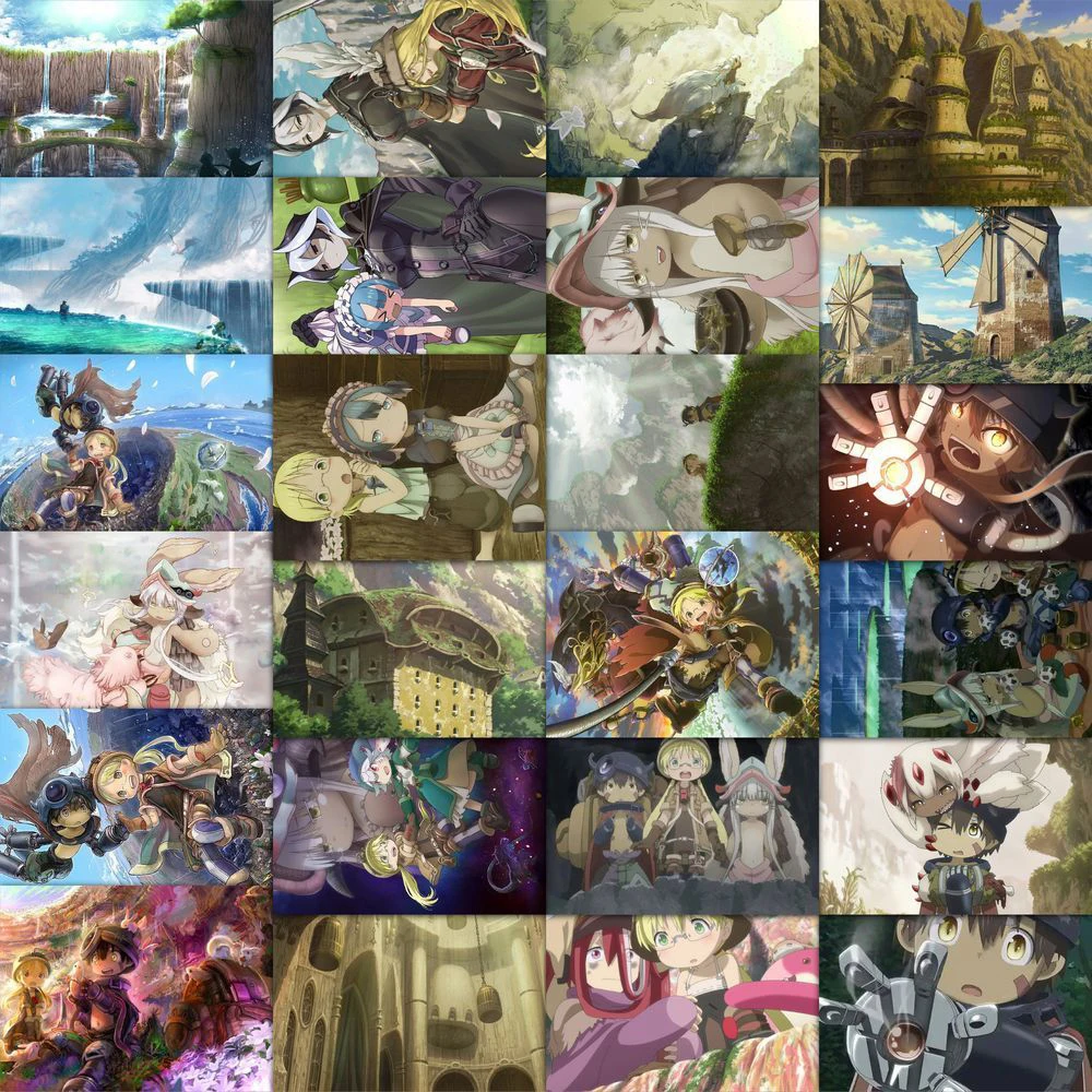 

10/30/60pcs Made In Abyss Anime Stickers Riko ‌Reg Cartoon Sticker Scrapbooking Luggage Laptop Phone Cute Fapta‌ Prushka Decal