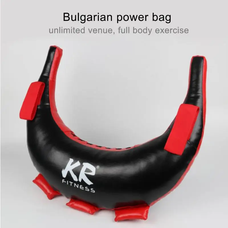 PU Boxing Training Bulgarian Power Bag Muay Thai Training Sand Sandbag 5-20kg MMA Boxing Power Bag Empty Bag